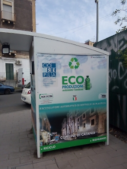 Catania: ecobox ricicla bottiglie «Ancora  aspettiamo che sia messo in funzione»