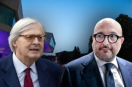 Sangiuliano "scarica" il suo sottosegretario Sgarbi: «Indignato dal suo comportamento»