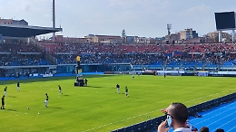 Catania: stadio Massimino senza cestini portarifiuti