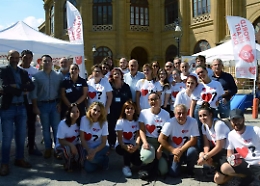 Palermo, piazza Verdi: celebrazione della Giornata Mondiale per il Cuore