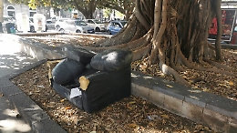 «Trofei» in piazza S. M. di Gesù
