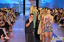Sete, organze e maioliche dello stilista catanese Marco Strano protagoniste alla "Montenegro Fashion Week"