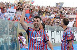 Di Carmine segna al Taranto e salva il Catania (e la panchina di Tabbiani)