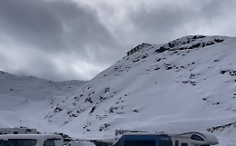 Allo Stelvio (finalmente) c'&egrave; la prima neve
