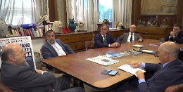 Il ministro dell'Ambiente Gilberto Pichetto Fratin in visita a La Sicilia