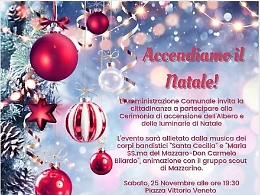 Mazzarino (Cl): c'è chi manifesta e chi accende le luminarie