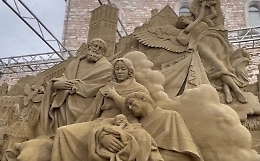 Assisi, per il presepe di 240 tonnellate di sabbia da Jesolo