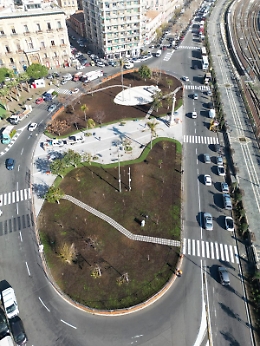 Piazza dei Martiri cambia volto in tempo per la festa di S. Agata: finiti i lavori di restyling
