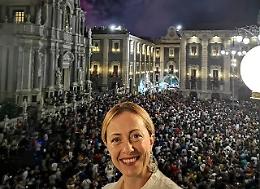 La premier Giorgia Meloni domani a Catania, blitz alla gigafactory e poi omaggio a Sant'Agata