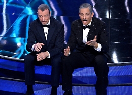 Sanremo, Amadeus e Fiorello mattatori, Bolle incanta e i cinque finalisti...