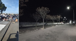 Catania, la polizia locale ha sgomberato il mercatino delle pulci di San Giuseppe La Rena