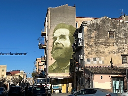 "Cielo antico": Igor Scalisi Palmintari ritrae Franco Scaldati all'Albergheria di Palermo