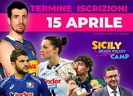 A luglio torna il Sicily Beach Volley Summer Camp con atleti di fama internazionale