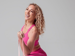 La doppia ricetta di Federica Constantini: «Fitness e dolci senza burro sempre col sorriso»