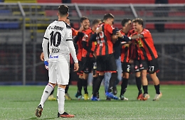 Il Catania si sveglia troppo tardi: naufragio anche a Sorrento e ora c'è l'incubo dei play out