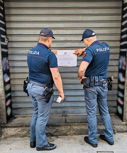La polizia chiude per sette giorni un chiosco bar di Picanello ritrovo di pregiudicati