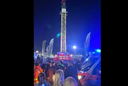 Foggia, terrore al lunapark: si rompe giostra, gravi due ragazzine