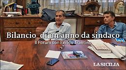 «La mia famiglia ha avuto tanto da Catania, era tempo di restituire». Trantino, il bilancio di un anno da sindaco