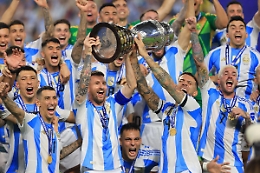 Copa America: l'Argentina trionfa sulla Colombia, l'eroe è Lautaro Martinez