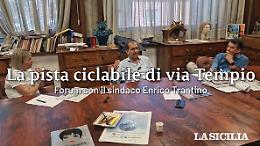 Per Trantino la pista ciclabile del porto aiuterà anche i turisti. Verso nuove aree pedonali a Catania