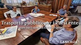 I trasporti pubblici verso i paesi etnei e i progetti per Librino e San Cristoforo. Parla il sindaco Trantino