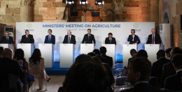 Chiusura G7, Lollobrigida: «Meno quantità e più qualità e risposte ai coltivatori a secco»