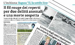Il fil rouge dei reperti per due delitti anomalie una morte sospetta