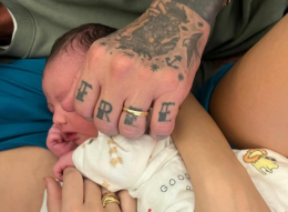 E' Thiago il regalo di Natale pi&ugrave; bello per Fabrizio Corona, pap&agrave; per la seconda volta