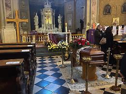 Nel duomo di Cormons la camera ardente di Bruno Pizzul