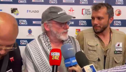 A Etnacomics l'impegno di Liam Cunningham, l'attore del Trono di Spade in partenza per Gaza