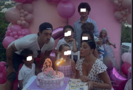 Il compleanno di Luna Marì riunisce in Sardegna Belen e Antonio Spinalbese