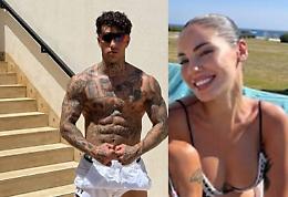 Tony Effe e Giulia De Lellis in vacanza pre-parto a Sciacca tra bagni e partite a golf