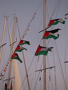 Catania per Gaza: le barche di Thousand Madleens e Freedom Flotilla Coalition non si fanno fermare dalla pioggia