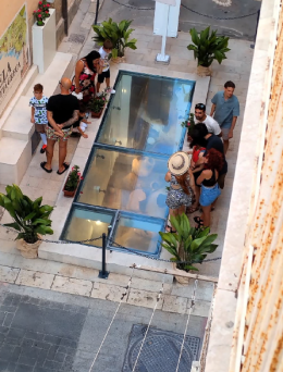 Piove nella necropoli dei bimbi a Gela: ispezioni dei tecnici