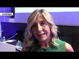 Myrta Merlino a Catania: «Per Pantelleria servono più voli diretti e dalla Sicilia»