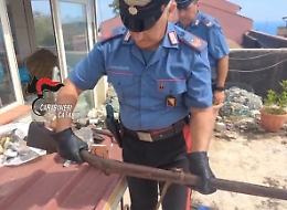 Trovato con 30 chili di marijuana e un fucile: arrestato dai carabinieri