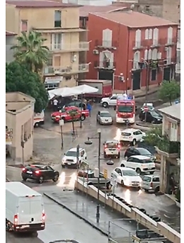 Violento nubifragio a Favara: la furia dell'acqua travolge una donna che è dispersa