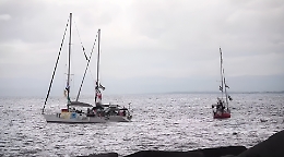 Le barche della seconda Flotilla partite da Catania sono arrivate a Creta