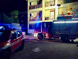 Incendio in un appartamento a Monreale, morto un uomo 54 anni