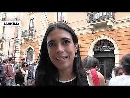 Ester Pantano in piazza a Catania per Gaza, insultata sui social. "Non scalfirete le mie idee e i miei valori"