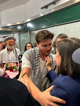 Flotilla, Paolo Romano rientrato in Italia: «Continuiamo a pensare ai bambini di Gaza senza casa»