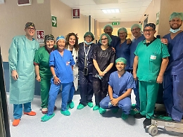 Arnas Garibaldi, intervento specialistico per evitare l’amputazione: «Un risultato importante che testimonia impegno e competenza»