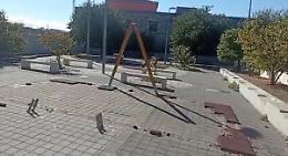 Catania, Via delle Ondine: vandalizzata la piazza dedicata ai Vigili del Fuoco caduti in servizio