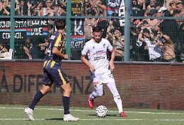 Giugliano-Catania: dominio rossazzurro, reti di Lunetta, Forte e Jiménez - 0-3
