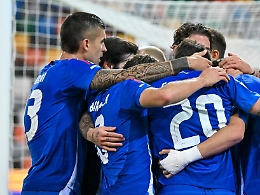 Italia - Israele 3-0,  finisce il match: doppietta di Retegui e gol Mancini! 