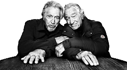 Al Pacino e Robert De Niro insieme per Moncler: in un  video le due leggende del cinema tra calore e amicizia