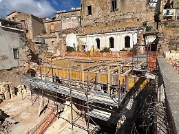 Al via la posa delle fondazioni dell'ex istituto Schifani