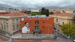 Un murale di Igor Scalisi Palminteri per ricordare Paolo Giaccone