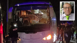 Sassi contro il pullman dei tifosi del Pistoia Basket, morto l'autista: si indaga per omicidio volontario, caccia ai teppisti