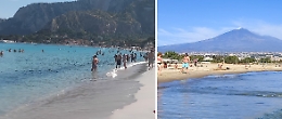 Con 30°C in Sicilia è ancora estate: spiagge piene dalla Plaia di Catania a Mondello